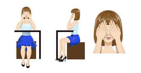 Η παλάμηση είναι μια εξαιρετική άσκηση για τη χαλάρωση των ματιών.